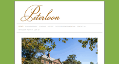 Desktop Screenshot of peterloon.org